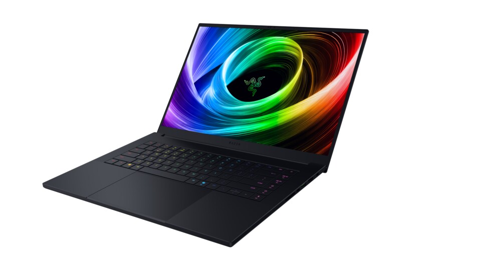 Die neueste Version des Blade kommt natürlich mit RTX-5000-Laptops GPUs. (Quelle: Razer)