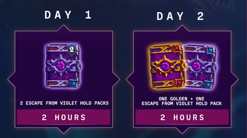 Für Hearthstone gibt es kostenlose Kartenpacks der neuen Erweiterung.