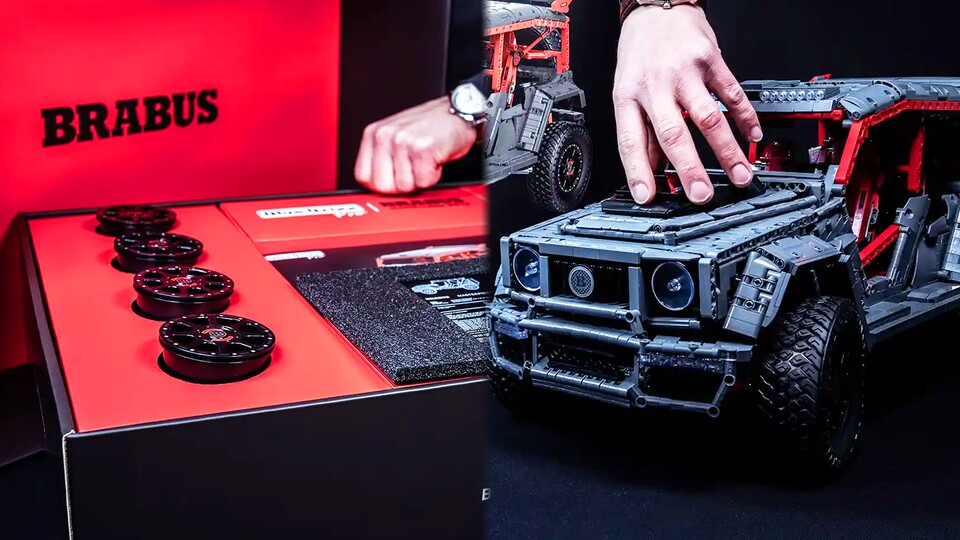 So elegant hat BlueBrixx ein Set noch nie verpackt. Der Brabus Crawler ist BlueBrixx Pro in Bestform!