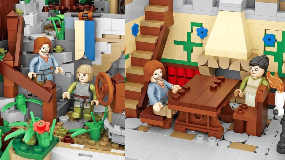 Erst seit kurzem gibt es Minifiguren von BlueBrixx. Für den Neuanfang im Kleinformat sind diese jetzt auch bei der Burg Blaustein dabei.