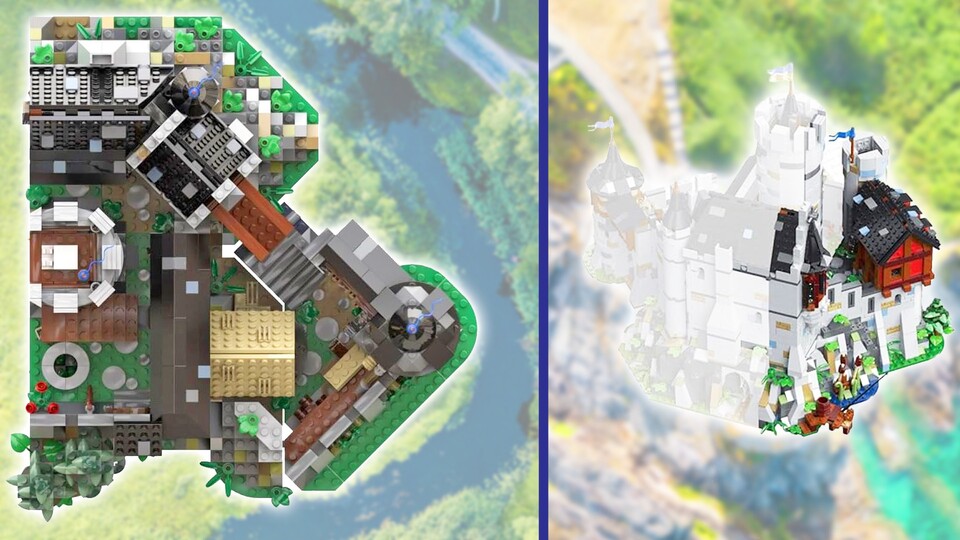 Ähnlich wie die Blaustein, hat auch die Burg Löwenstein eine Erweiterung, welche das ohnehin schon tolle Set noch schöner macht!