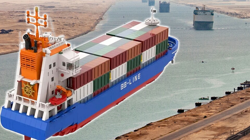 Die BB-Line ist zwar keine Ever Given, aber dafür kann sie auch nicht den Suez-Kanal verstopfen.