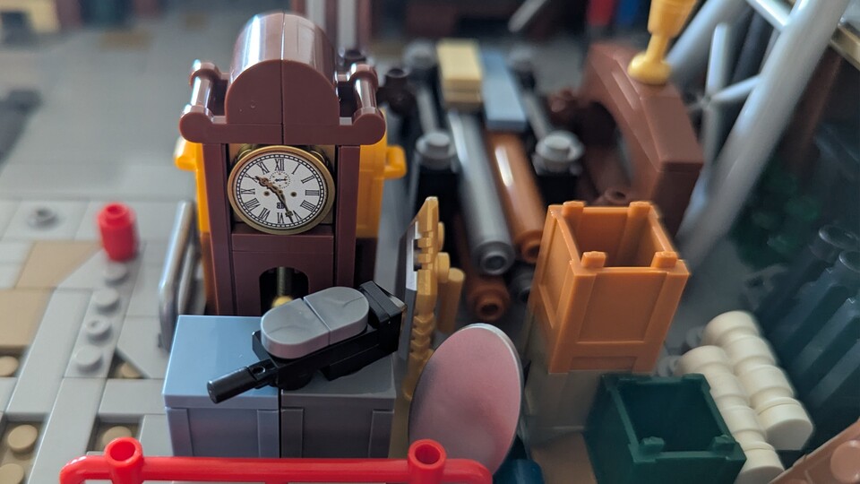 In jeder Ecke des Klemmbausteinsets gibt es andere, kleine Details zu entdecken.