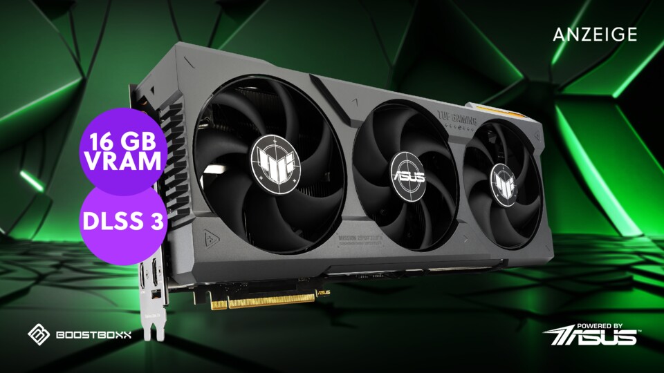 Erst durch die Grafikpower der RTX 4080 Super wird der Gaming-PC zum Grafik-Endboss.