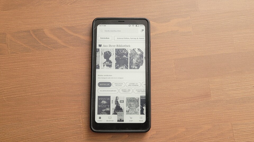 So ist es also möglich die Kindle-App zu öffnen.