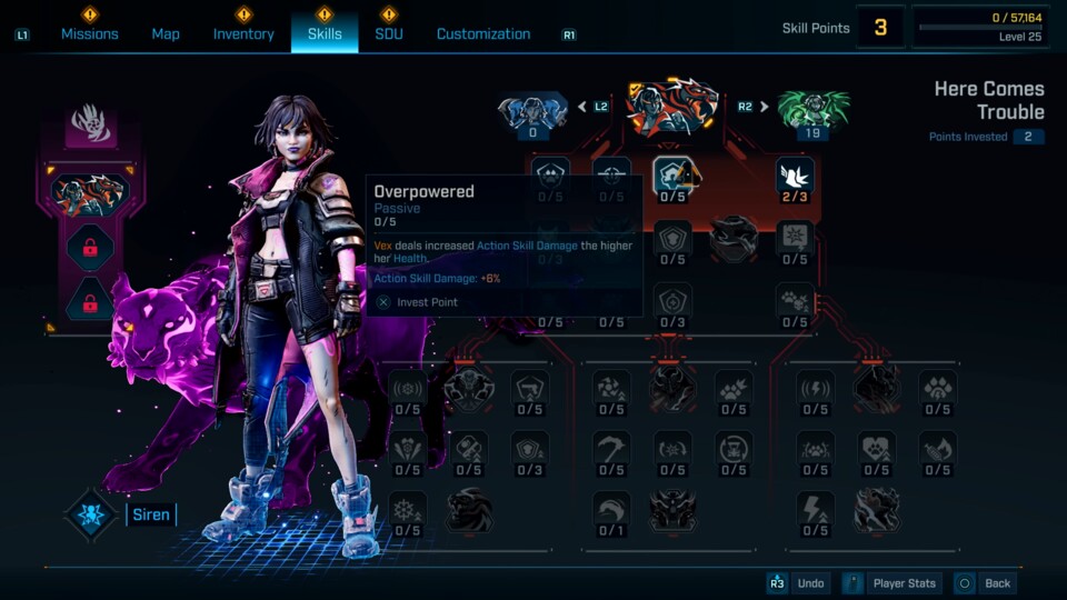 In Borderlands 4 gibt es die größten Skilltrees der Reihe, doch die Fähigkeiten selbst sind eher enttäuschend.