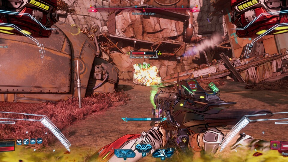 Borderlands hat die aufsteigenden Schadenszahlen zwar nicht erfunden, aber sehr, sehr populär gemacht.