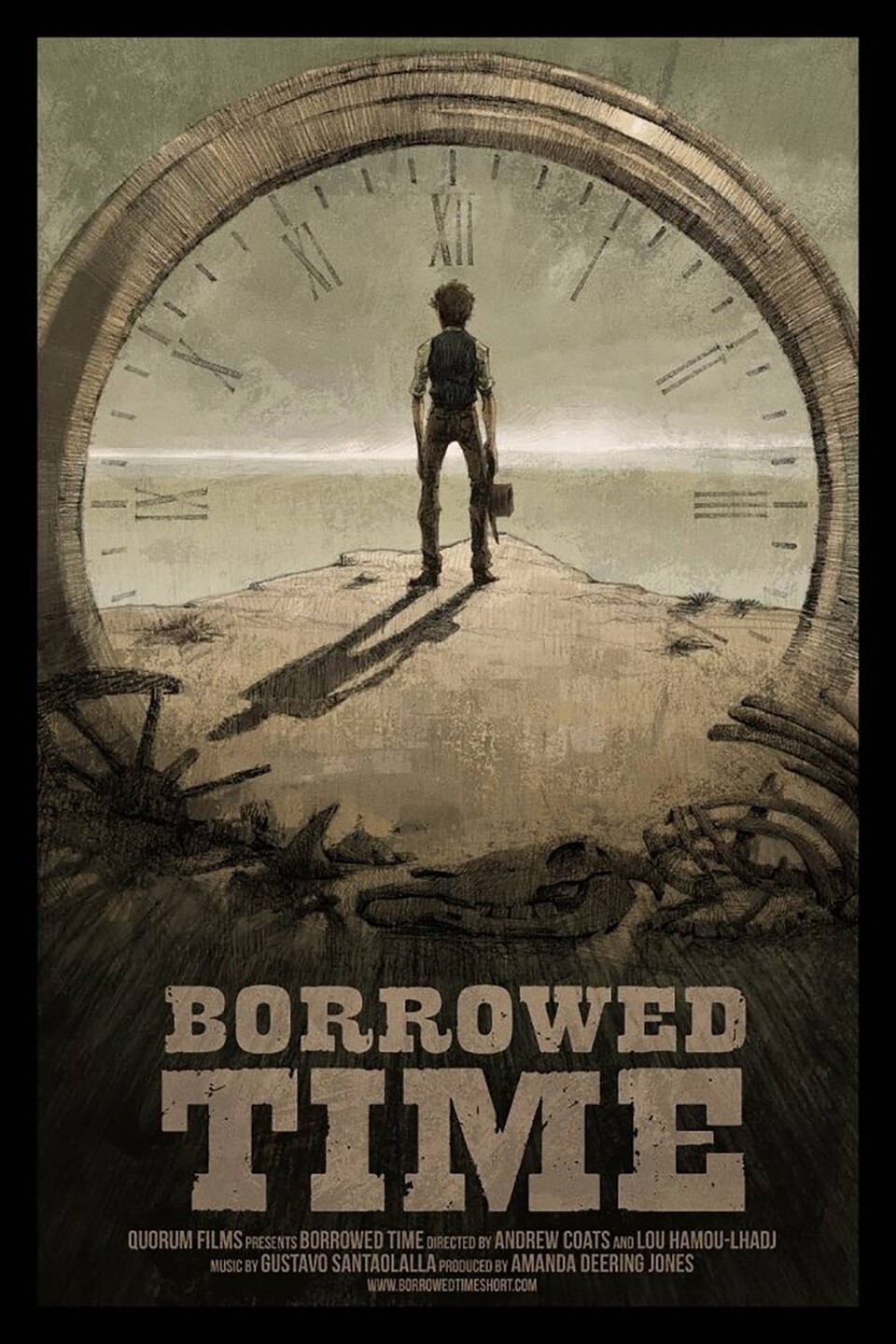 Poster zum Kurzfilm Borrowed Time.