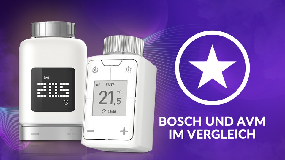 Zwei Heizkörperthermostate, aber nur eins kann siegen: Bosch Heizkörperthermostat 2 oder AVM Fritz DECT 302?