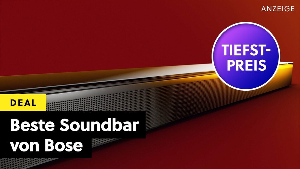 Die Bose Smart Ultra Soundbar bietet ein immersives Klangerlebnis für Filme, Serien und Spiele.
