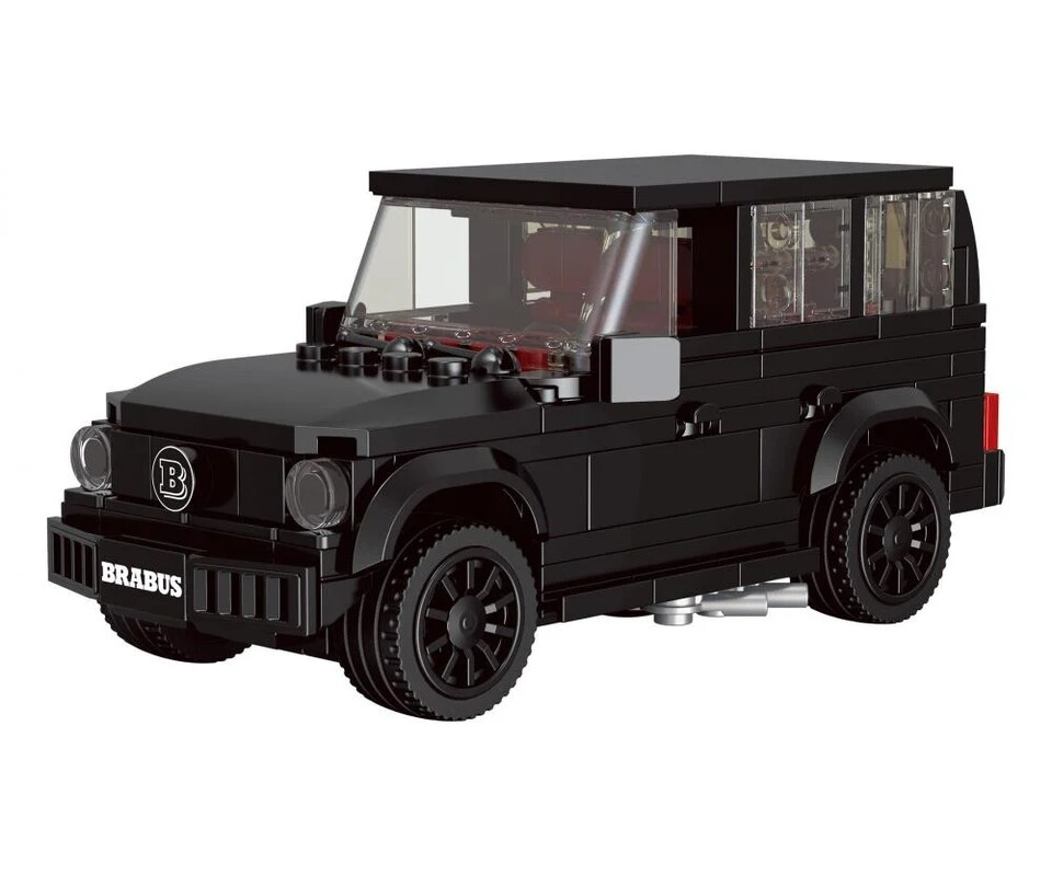 Beim Brabus-Widestar von BlueBrixx-Pro wird auf Sticker verzichtet und stattdessen auf Druck gesetzt.
