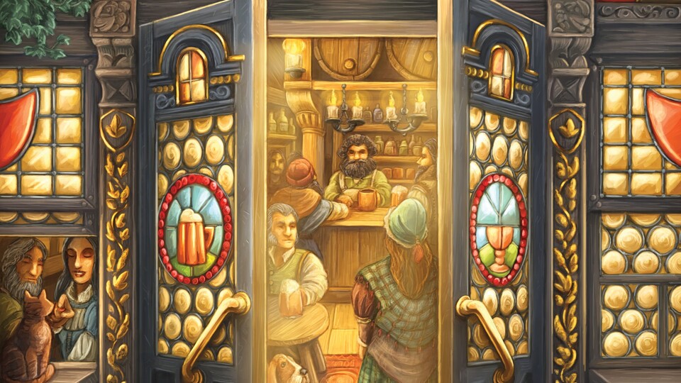 Willkommen in der gemütlichen Taverne im Tiefen Thal!