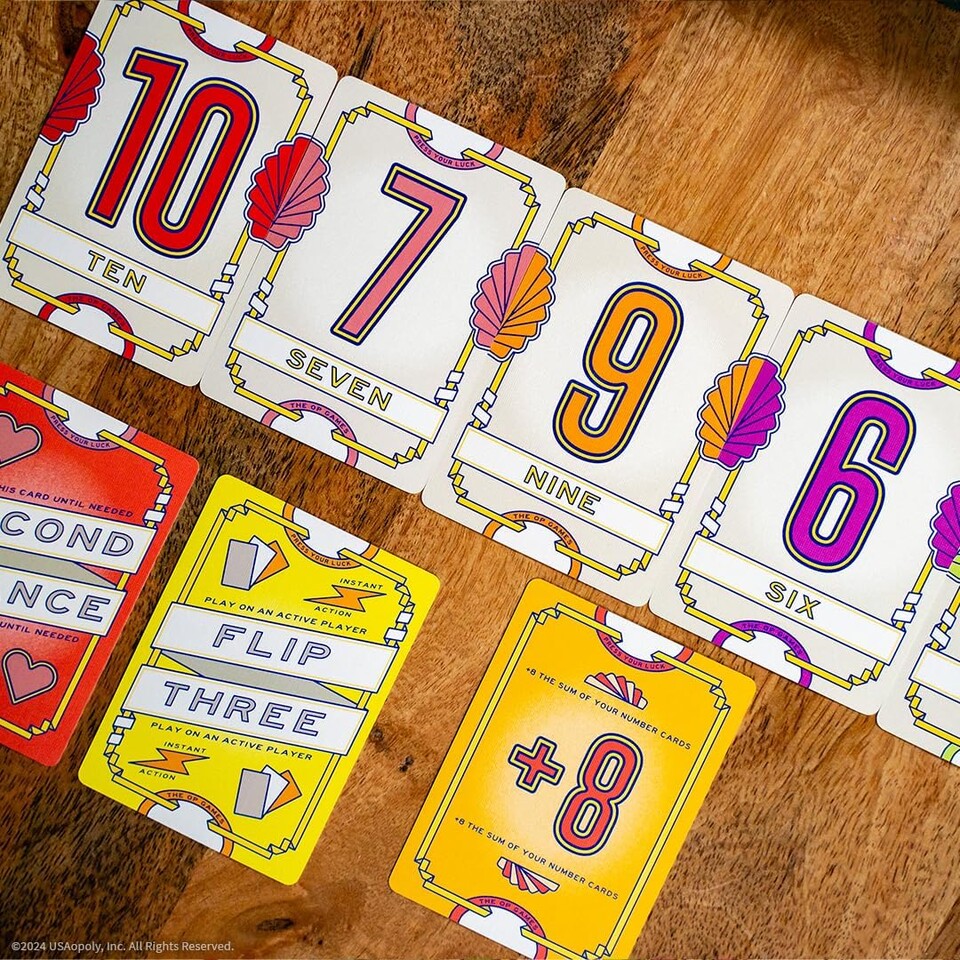 Spielerisch erinnert Flip 7 ein wenig an Blackjack – nur weniger verrucht.