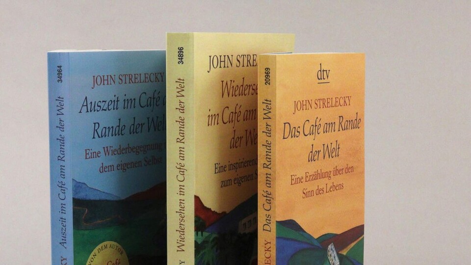 Das Café am Rande der Welt von John Strelecky wurde mittlerweile auch fortgeführt - mit dem Wiedersehen am Café am Rande der Welt sowie Auszeit im Café am Rande der Welt.