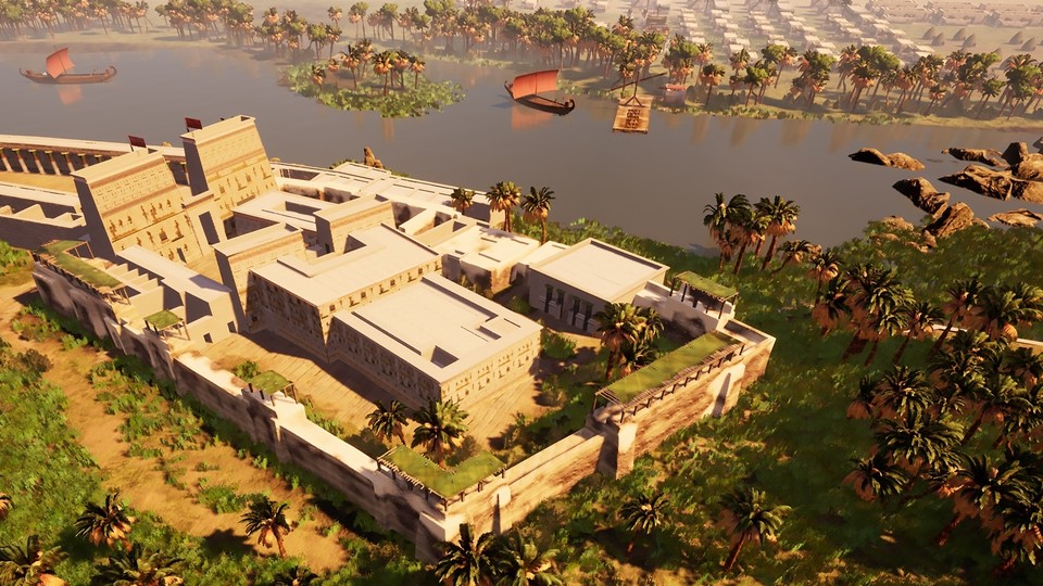 Der kostenlos spielbare Prolog zu Builders of Egypt versetzt derzeit Fans von Aufbauspielen in Aufregung, weil er mit viel Liebe zum Detail das Spiegefühl des legendären Impressions-Citybuilder Pharao einfängt. 