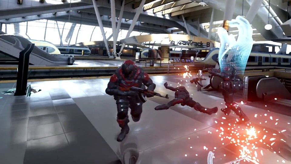 Bullet Train - 2D-Trailer der Oculus-VR-Demo von Epic