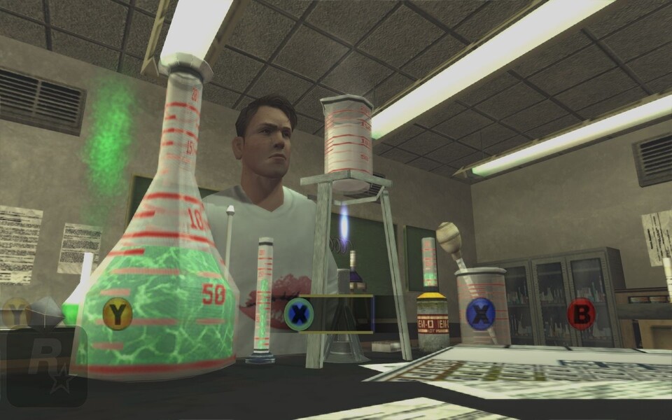 Die Schulklassen sind mal mehr, mal weniger unterhaltsame Minispiele.