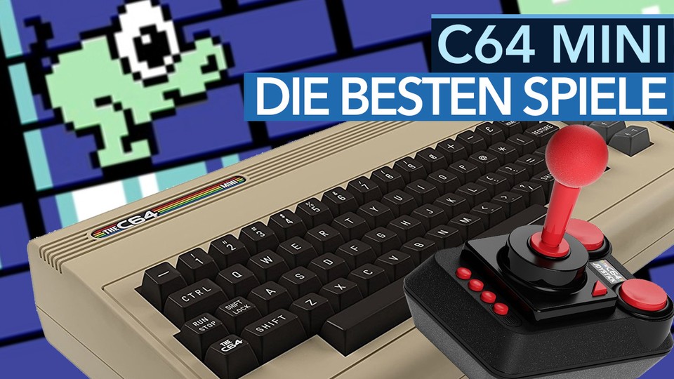 C64 Mini - Video-Special: Die besten Spiele des Klassiker in klein