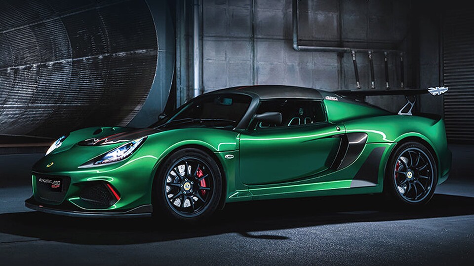 Der Cup 430 ist die stärkste straßenzugelassene Variante des unheimlich kleinen, flachen und leichten Lotus Exige.