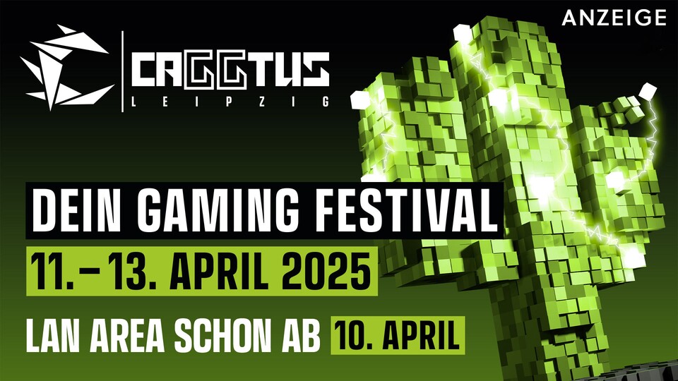 CAGGTUS 2025: Das große Gaming-Festival wächst und wir sind mittendrin –  Letzte Chance auf Tickets!