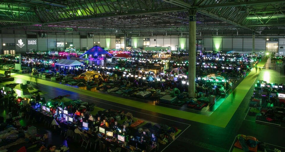 Das war erst 2024. 2025 wird die LAN-Party auf der CAGGTUS sogar noch mächtiger!