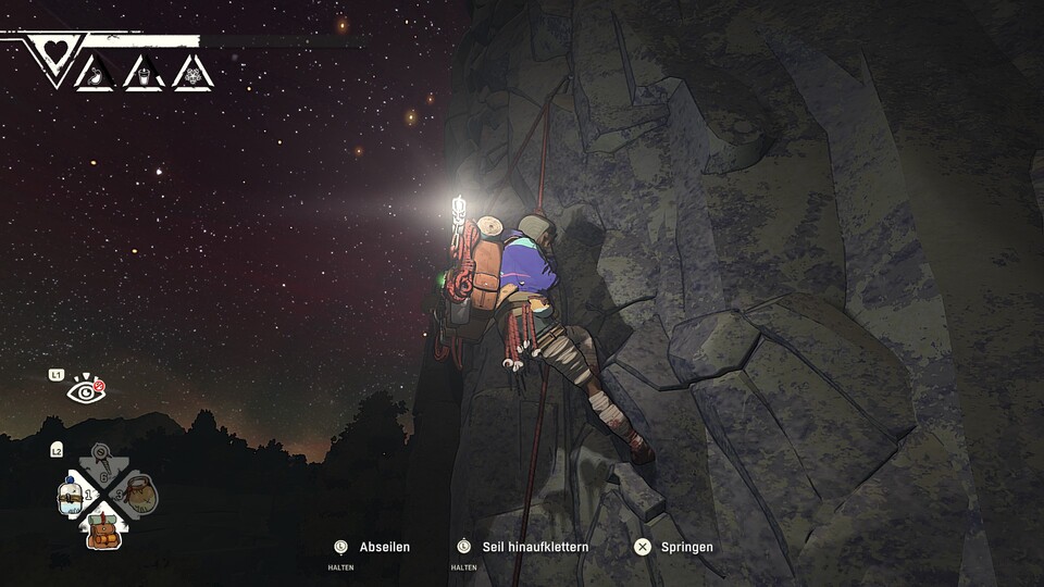 Nachtschwärmer dürfen auch im Dustern klettern.