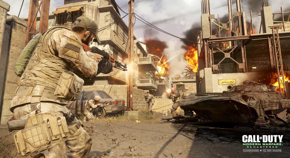 In Call of Duty: Modern Warfare Remastered kehrt der Multiplayer-Ansager aus dem Original zurück.