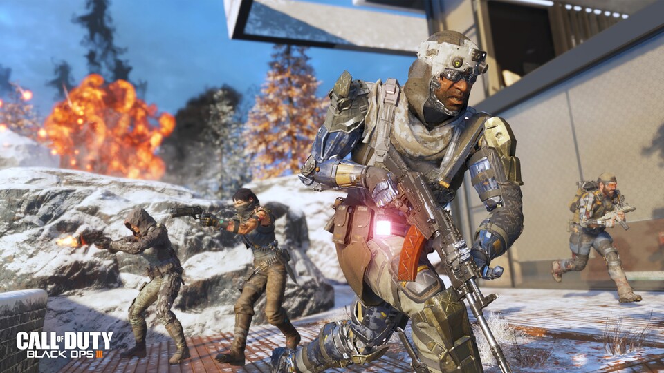 Beim »Realistic«-Schwierigkeitsgrad in Call of Duty: Black Ops 3 bedeutet ein Treffer bereits den Tod.