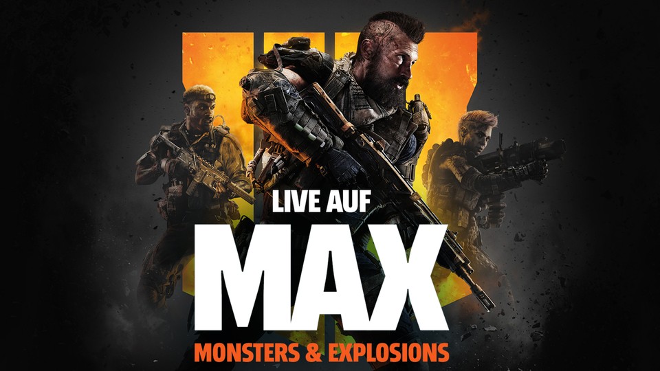 Call of Duty: Black Ops 4 - Den ganzen Abend live auf MAX!