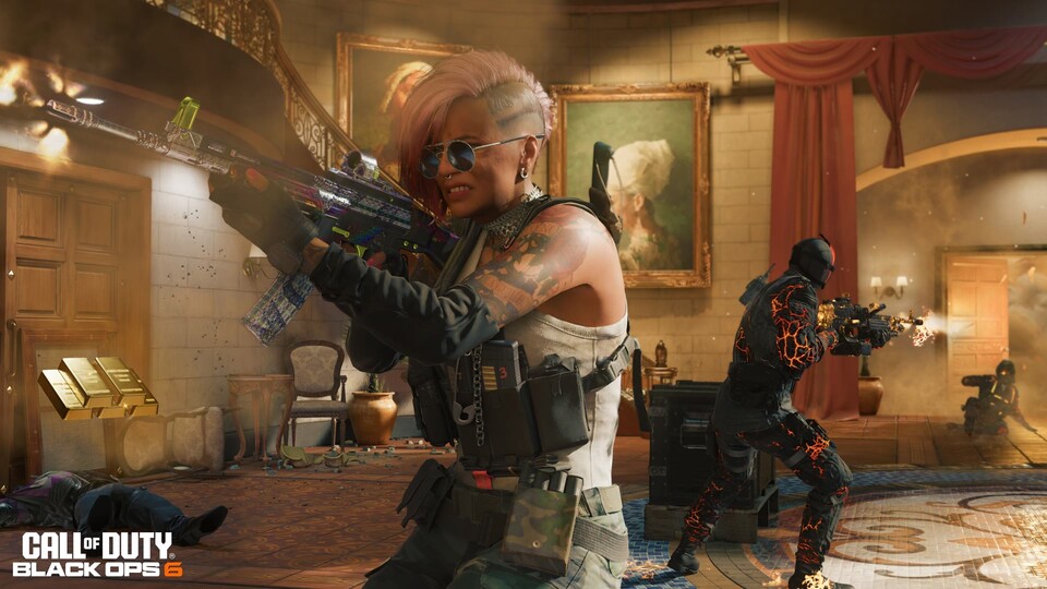Zünftiges Geballer im Multiplayer ist seit jeher das Highlight in jedem CoD-Spiel.