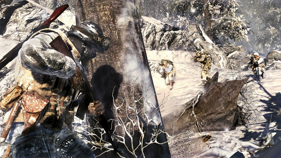 Der Detailgrad der Figuren in Black Ops steht dem in Modern Warfare 2 in nichts nach.