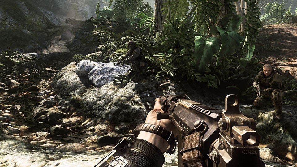 Bei Call of Duty: Ghosts kommen Animationen aus Modern Warfare 2 zum Einsatz.