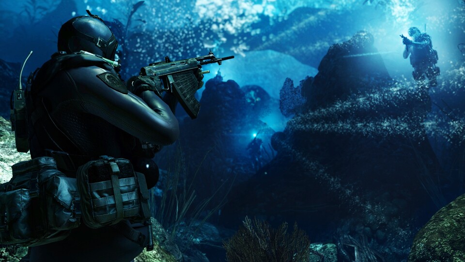 Keine Unterwasser- oder Weltraumkarten im Multiplayer