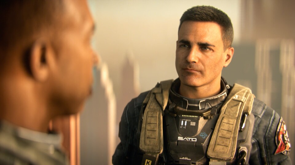 Verbissene Blicke aus dem Lager von Call of Duty Infinite Warfare. Doch trotz der ganzen Kritik am Spiel bleibt Activisions CEO gelassen.