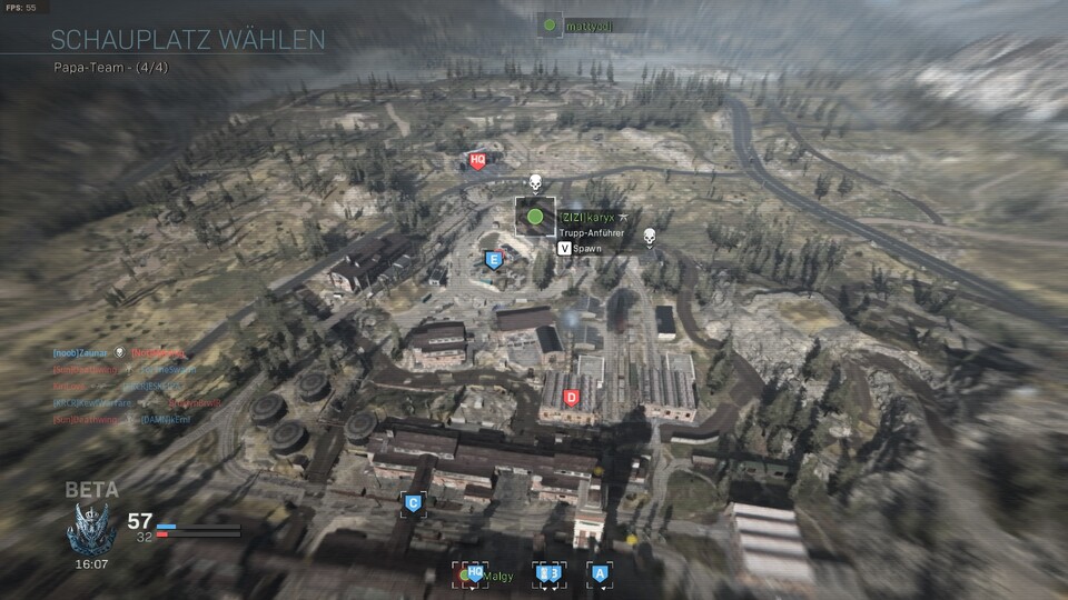 Die Karte zeigt die Parallelen zu Battlefield, ein echtes Battlefield-Spielgefühl will sich trotzdem nicht einstellen.
