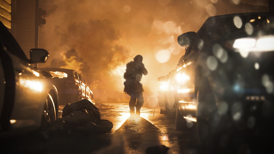 Ein Bombenanschlag in London löst den Konflikt in Call of Duty: Modern Warfare aus.