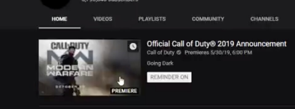 Fans entdeckten frühzeitig einen Video-Schnipsel von Call of Duty: Modern Warfare bei Youtube.