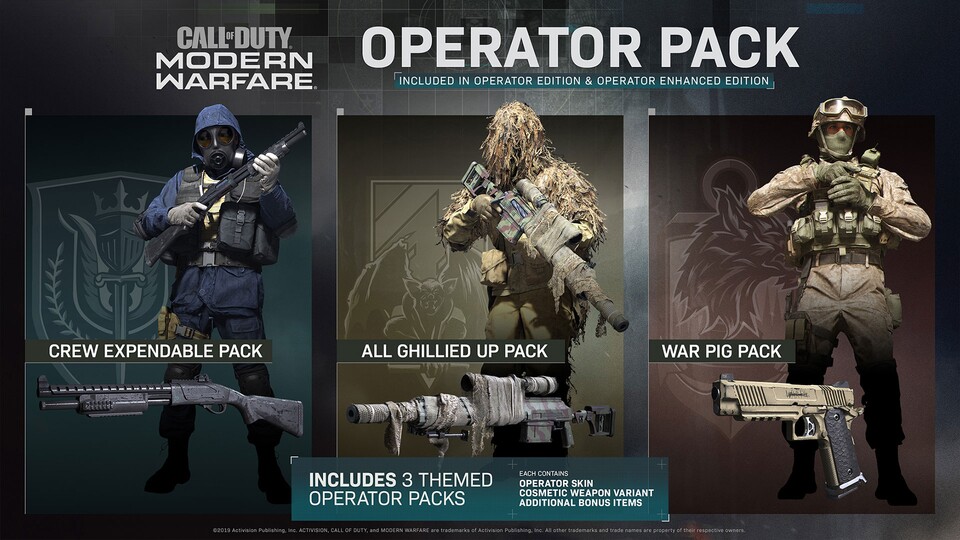 Die Vorbesteller-Skins sind eine Hommage an einige berühmte Missionen aus Call of Duty 4.