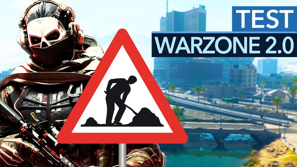 Call of Duty: Warzone 2.0 - test video for Battle Royale's massive construction site