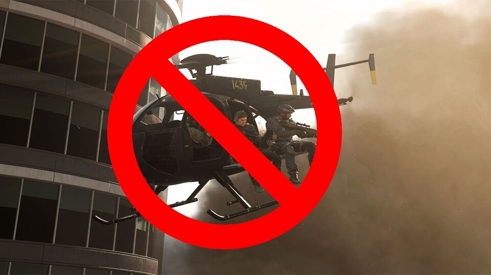 In Call of Duty: Warzone solltet ihr euch nicht zu sehr an Helikopter gewöhnen.