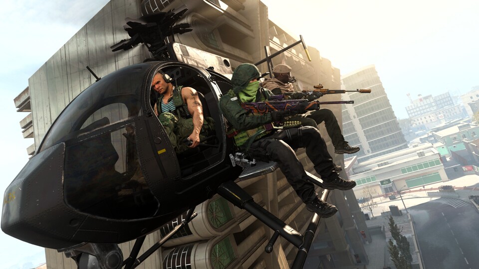 Die Versorgungs-Helikopter von Call of Duty: Warzone sind (nicht immer) euer Freund.