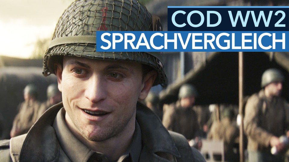Call of Duty: WW2 - Sprachvergleich-Video: Deutsche + englische Version im Check