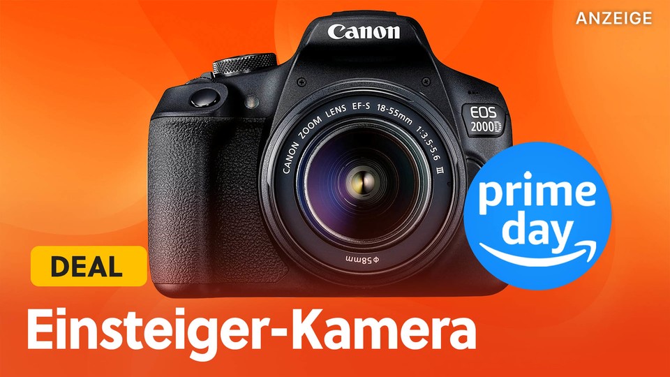 The Canon EOS 2000D DSLR camera is perfect for beginners who don't want to bother with 1000 setting options.