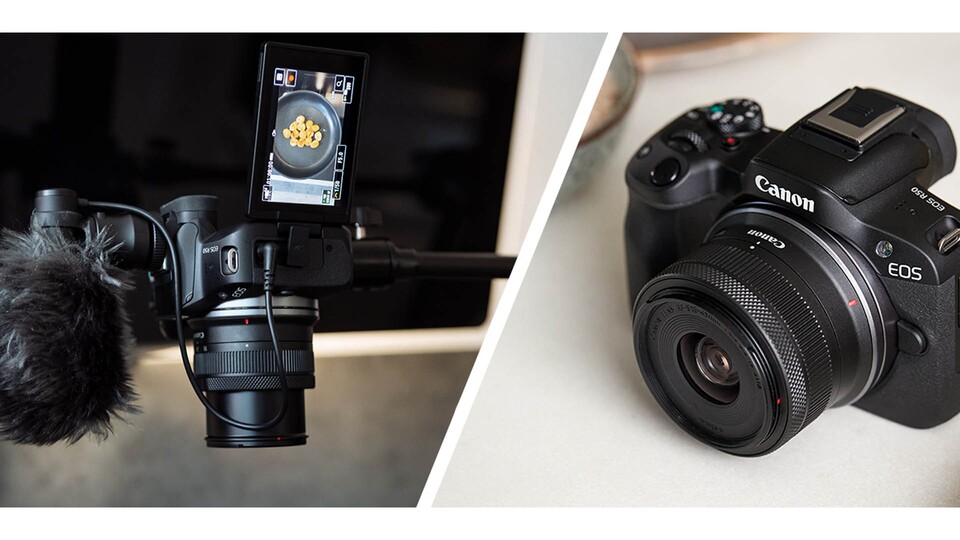 4K-Videos sind ebenfalls kein Problem: Mit Stativ und Mikrofon könnt ihr Filme in UHD-Qualität aufnehmen.