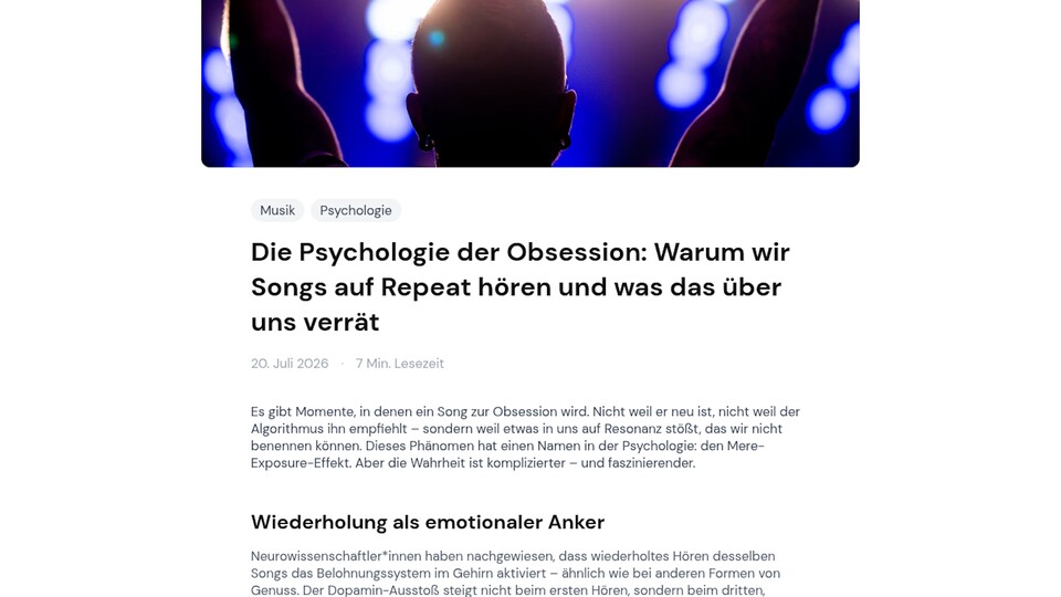 Für meine Blog-Seite habe ich mir ein Artikel-Template erstellen lassen. Der Inhalt wurde komplett von Canva erstellt. (Bildquelle: GameStar Tech Aaron Hofmann)