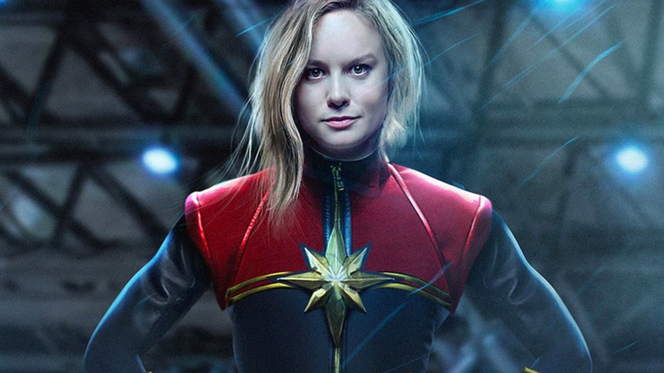 Erster Blick auf Brie Larson als Superheldin Captain Marvel.