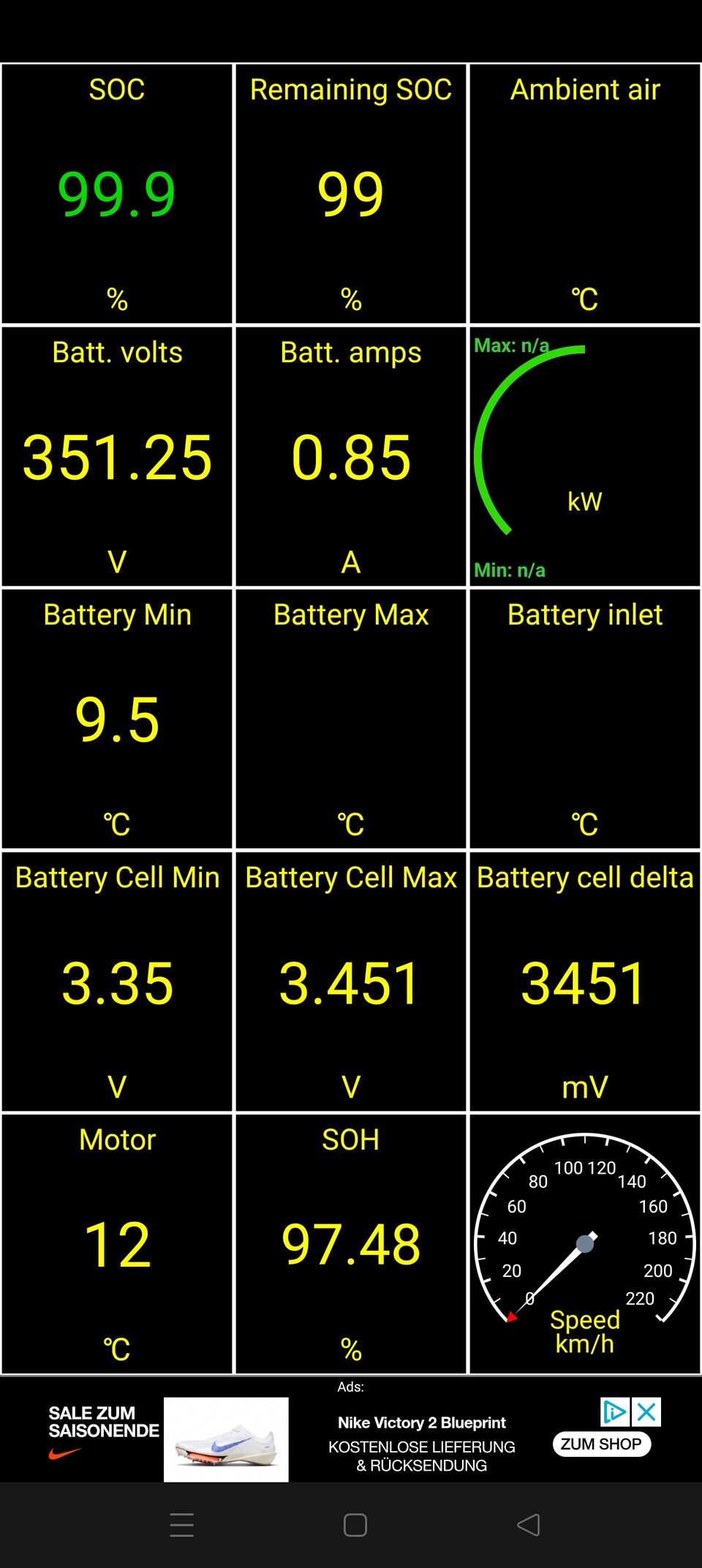 Car Scanner zeigt mit dem spröden Charme antiker DOS-Anwendungen unzählige Daten des Autos an.