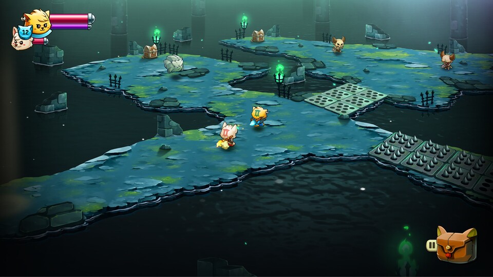 In Cat Quest 2 kämpft ihr euch solo oder im Koop durch diverse Dungeons.