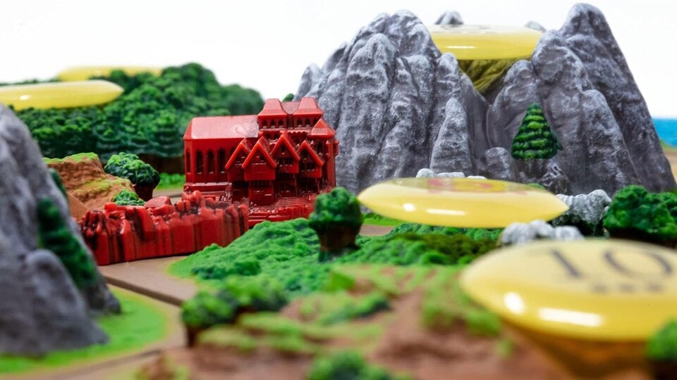 Vor allem die Bergfelder des Spiel stechen heraus und haben einen wahnsinnigen Detailgrad.