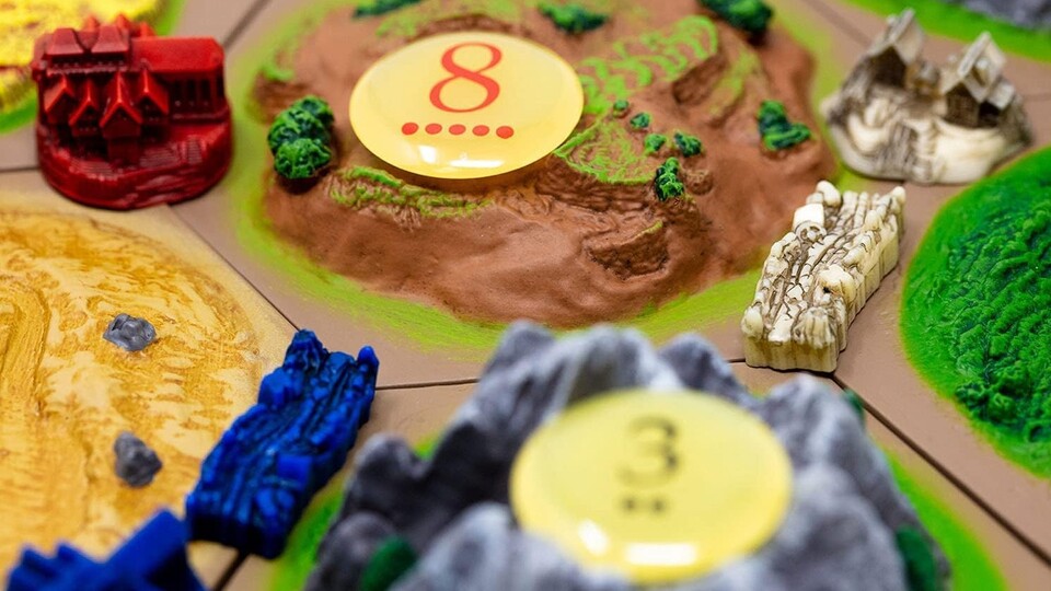 Die 3D-Version von Catan wurde vom Autor selbst modelliert und liebevoll ausgearbeitet.